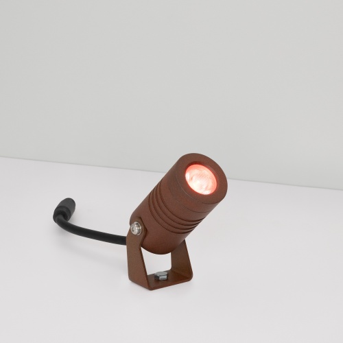 Светильник KT-RAY-COLOR-R42-6W RGB (RS, 25 deg, 12V) (Arlight, IP67 Металл, 3 года)