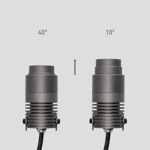 Светильник ALT-RAY-ZOOM-R52-8W Warm2700 (DG, 10-40 deg, 230V) (Arlight, IP67 Металл, 3 года)