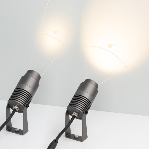 Светильник ALT-RAY-ZOOM-R52-8W Warm2700 (DG, 10-40 deg, 230V) (Arlight, IP67 Металл, 3 года)