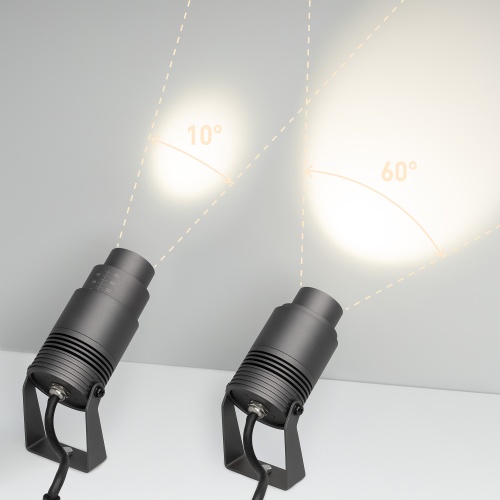 Светильник ALT-RAY-ZOOM-R61-12W Day4000 (DG, 10-60 deg, 230V) (Arlight, IP67 Металл, 3 года)
