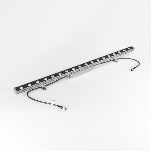 Линейный прожектор AR-LINE-1000-18W Warm3000 (GR, 30 deg, 230V) (Arlight, IP65 Металл, 3 года)