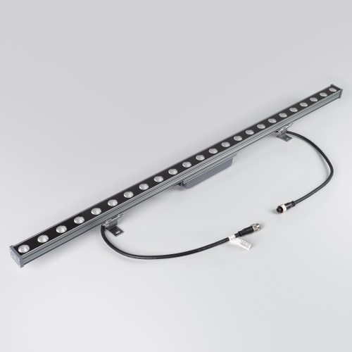 Линейный прожектор AR-LINE-1000-24W Warm3000 (GR, 30 deg, 230V) (Arlight, IP65 Металл, 3 года)