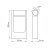 Светильник LGD-PATH-FRAME-ROTARY-H300-6W Warm3000 (BK, 111 deg, 230V) (Arlight, IP65 Металл, 3 года)