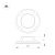 Накладка ART-DECK-CAP-LID4-R65 (SL, STEEL) (Arlight, Металл)