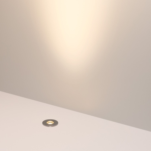 Светильник ART-GROUND-R40-3W Warm3000 (SL, 36 deg, 24V) (Arlight, IP67 Металл, 3 года)