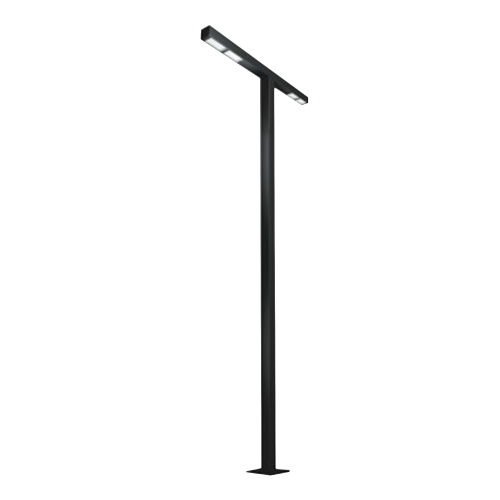 Опора OXOR-STER-T-2000x100x100-L4000-50W Warm3000 (BK, 230V) IP65 (Arlight, -)