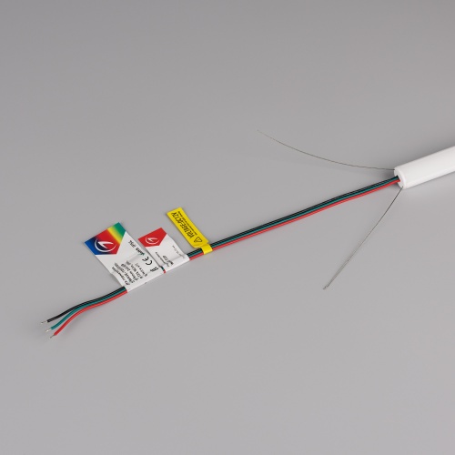 Лента герметичная SPI-WAVE-TOP-G200-18x15mm 12V RGB PX2 (26 W/m, IP54, 5m, wire x1) (Arlight, Вывод прямой, 3 года)