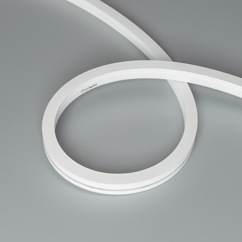 Лента герметичная MOONLIGHT-SIDE-A140-12x17mm 24V Day4000 (9.6 W/m, IP67, 5m, wire x2) (Arlight, Вывод боковой, 3 года)