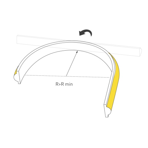 Лента герметичная MOONLIGHT-TOP-X544-10x5mm 24V Warm2200 (10 W/m, IP65, 5m, wire x1) (Arlight, Вывод прямой, 3 года)