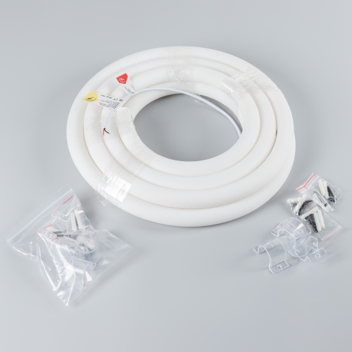 Лента герметичная MOONLIGHT-SIDE-A336-D25mm 24V Warm3000 360deg (14.4 W/m, IP65, 2835, 5m, wire x2) (Arlight, Вывод боковой, 3 года)