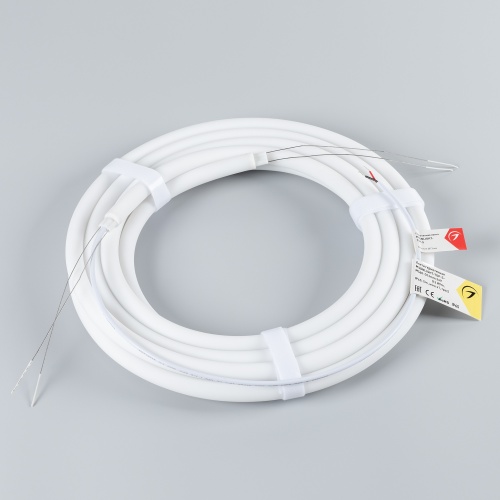 Лента герметичная MOONLIGHT-TOP-S-M560-D13mm 24V Warm2300 (13 W/m, IP65, 5m, wire x1, трос) (Arlight, Вывод прямой, 3 года)