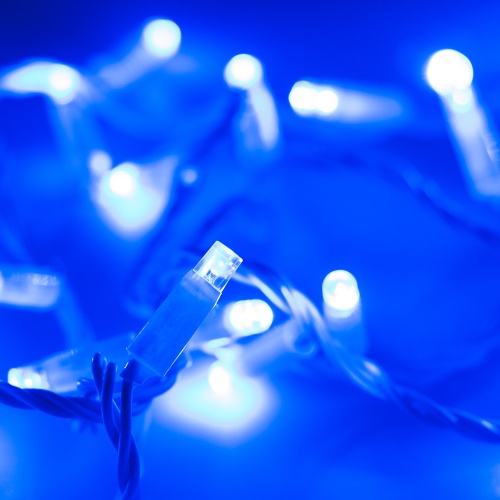 Светодиодная гирлянда ARD-STRING-CLASSIC-10000-WHITE-100LED-STD BLUE (230V, 7W) (Ardecoled, IP65, 1 год)
