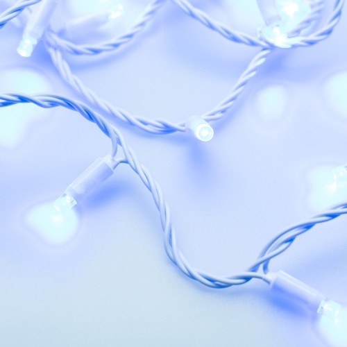 Светодиодная гирлянда ARD-STRING-CLASSIC-10000-WHITE-100LED-STD BLUE (230V, 7W) (Ardecoled, IP65, 1 год)