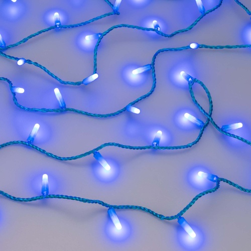 Светодиодная гирлянда ARD-STRING-CLASSIC-10000-BLUE-100LED-MILK-STD Blue (230V, 7W) (Ardecoled, IP65, 1 год)