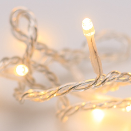 Светодиодная гирлянда ARD-STRING-HOME-5000-CLEAR-50LED-STD WARM (230V, 3.5W) (Ardecoled, IP20, 1 год)