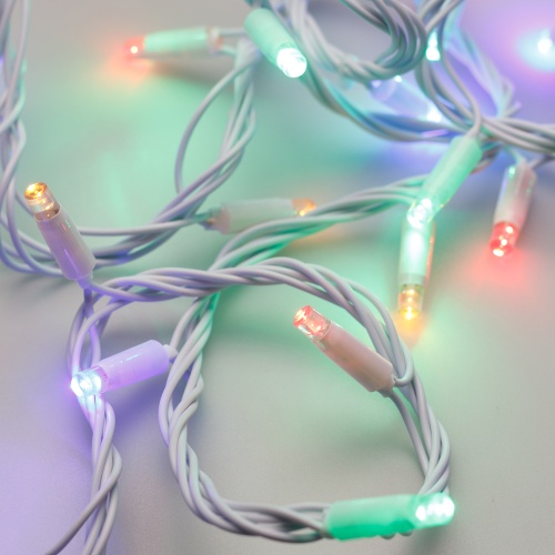 Светодиодная гирлянда ARD-STRING-CLASSIC-10000-WHITE-100LED-LIVE RGB (230V, 7W) (Ardecoled, IP65, 1 год)