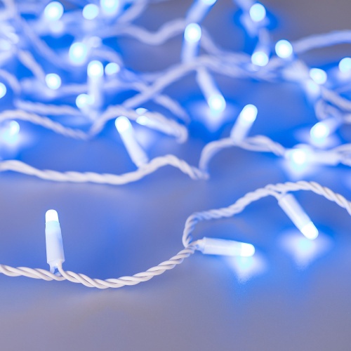 Светодиодная гирлянда ARD-STRING-CLASSIC-20000-WHITE-200LED-MILK-SYNC RGB (230V, 13W) (Ardecoled, IP65, 1 год)