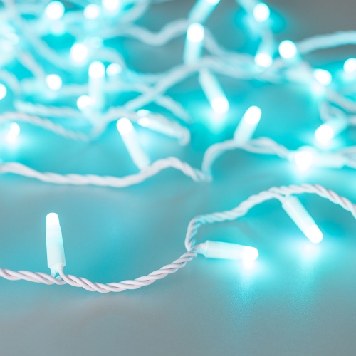 Светодиодная гирлянда ARD-STRING-CLASSIC-20000-WHITE-200LED-MILK-SYNC RGB (230V, 13W) (Ardecoled, IP65, 1 год)
