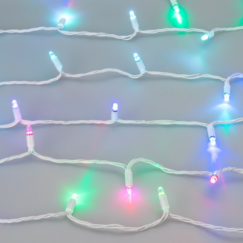 Светодиодная гирлянда ARD-STRING-CLASSIC-9000-WHITE-60LED-LIVE RGB-SPI (12V, 40W) (Ardecoled, IP65, 1 год)