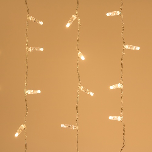 Светодиодная гирлянда ARD-CURTAIN-CLASSIC-2000x9000-CLEAR-2200LED Warm (230V, 120W) (Ardecoled, IP65)