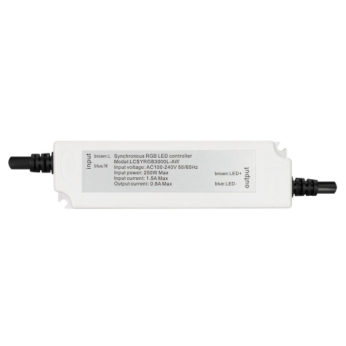 Контроллер ARD-CLASSIC-SYNC-RGB-3000LED Black (230V, 250W, RF ПДУ) (Ardecoled, Закрытый)