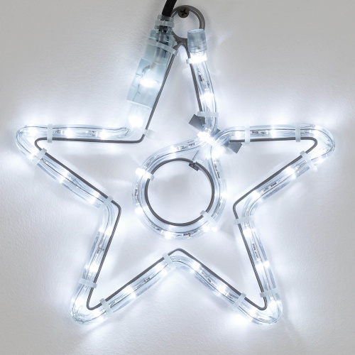 Фигура светодиодная ARD-STAR-M4-200x220-36LED White (230V, 2.5W) (Ardecoled, IP65, 1 год)