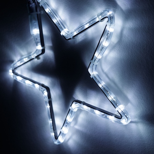 Фигура cветодиодная ARD-STAR-M1-295x275-36LED White (230V, 2.5W) (Ardecoled, IP65, 1 год)