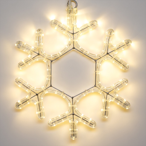 Фигура cветодиодная ARD-SNOWFLAKE-M7-450x375-108LED Warm (230V, 6.5W) (Ardecoled, IP65, 1 год)