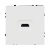 Механизм HDMI розетки SCT-NOBE-MHD1-SFPL-WH (Arlight, Белый кварц)