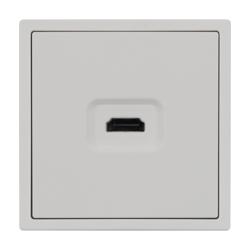 Механизм HDMI розетки SCT-NOBE-MHD1-SFPL-IS (Arlight, Никель)