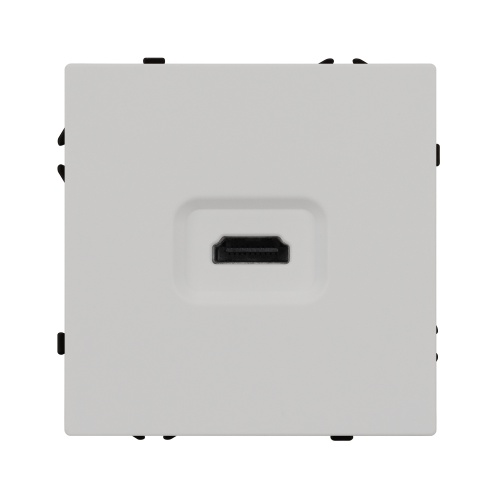 Механизм HDMI розетки SCT-NOBE-MHD1-SFPL-IS (Arlight, Никель)