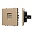 Механизм телефонной розетки SCT-NOBE-MTL1-SFPL-GD (RJ-11, 4C) (Arlight, Золотой песок)