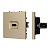 Механизм HDMI розетки SCT-NOBE-MHD1-SFPL-GD (Arlight, Золотой песок)
