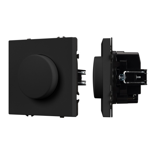 Механизм светорегулятора SWT-NOBE-DLR-SFPL-BK (250V, 300W) (Arlight, Черный оникс)