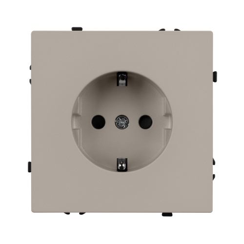 Механизм электрической розетки SCT-NOBE-MEU1-SFPL-CA (230V, 16A) (Arlight, Кашемир)
