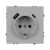 Механизм розетки с USB зарядкой SCT-NOBE-MUAC-SFPL-IS (230V, 16A) (Arlight, Никель)