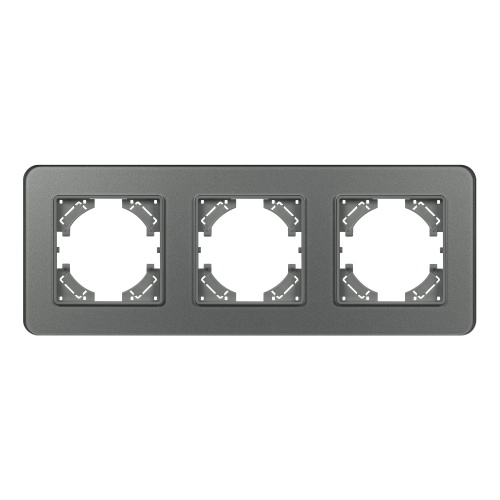 Рамка стеклянная FRM-OMALI-GS-3-GR (Arlight, -)