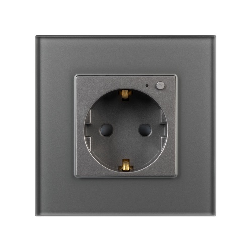 Розетка электрическая с Zigbee управлением SCT-OMALI-EUZB1-PL-GR (240V, 16A, Zigbee) (Arlight, -)