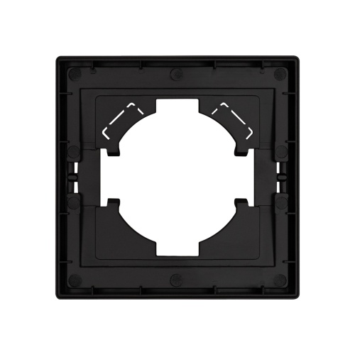 Рамка пластиковая FRM-TENDO-PL-1-GR (Arlight, Графитовый)