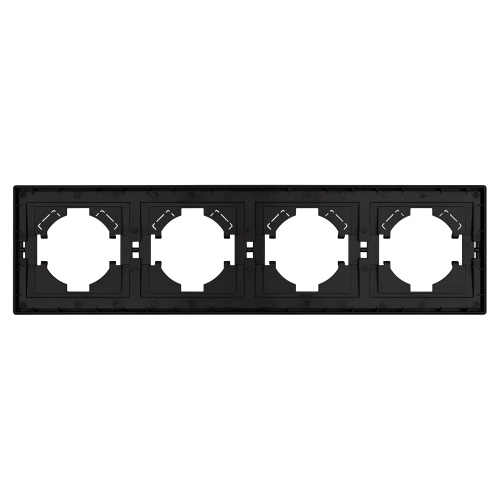 Рамка пластиковая FRM-TENDO-SFPL-4-GR (Arlight, Матовый графитовый)