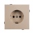 Механизм электрической розетки SCT-TENDO-MEU1-PL-GD (230V, 16A) (Arlight, Песочный)
