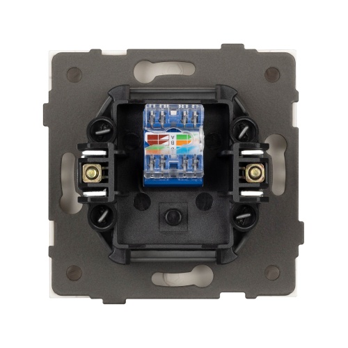 Механизм компьютерной розетки SCT-TENDO-MPC1-PL-GD (RJ-45, CAT6) (Arlight, Песочный)