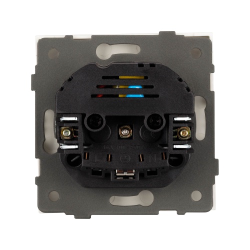 Механизм розетки с USB зарядкой SCT-TENDO-MUAA-SFPL-WH (230V, 16A) (Arlight, Матовый белый)