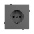 Механизм электрической розетки SCT-TENDO-MEU1-SFPL-GR (230V, 16A) (Arlight, Матовый графитовый)