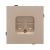Механизм компьютерной розетки двойной SCT-TENDO-MPC2-PL-GD (RJ-45, CAT6) (Arlight, Песочный) Механизм компьютерной розетки двойной SCT-TENDO-MPC2-PL-GD (RJ-45, CAT6) (Arlight, Песочный)