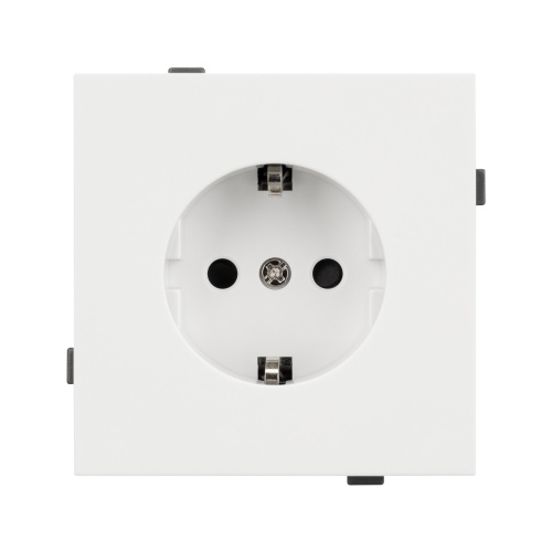 Механизм электрической розетки SCT-TENDO-MEU1-SFPL-WH (230V, 16A) (Arlight, Матовый белый)