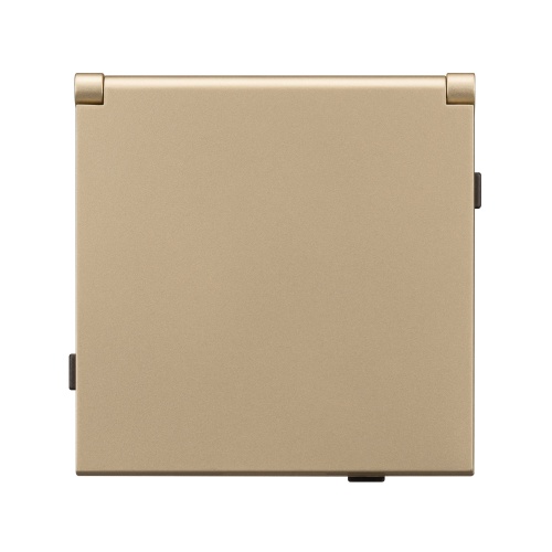Механизм розетки влагозащищённый SCT-TENDO-MCP-SFPL-GD (230V, 16A) (Arlight, Матовый песочный)