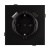 Механизм розетки с USB зарядкой SCT-TENDO-MUAC-PL-BK (230V, 16A) (Arlight, Черный)