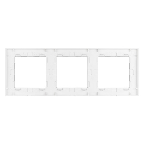 Рамка стеклянная FRM-GLARE-GS-3-WH (Arlight, -)