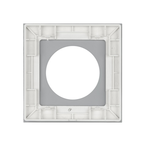 Рамка стеклянная FRM-GLARE-GC-1-WH (Arlight, -)